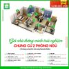 Trọn gói nhà thông minh trải nghiệm cho chung cư 2 phòng ngủ