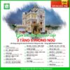 Trọn gói Tòa lâu đài cao cấp cho nhà 3 tầng, 5 phòng ngủ